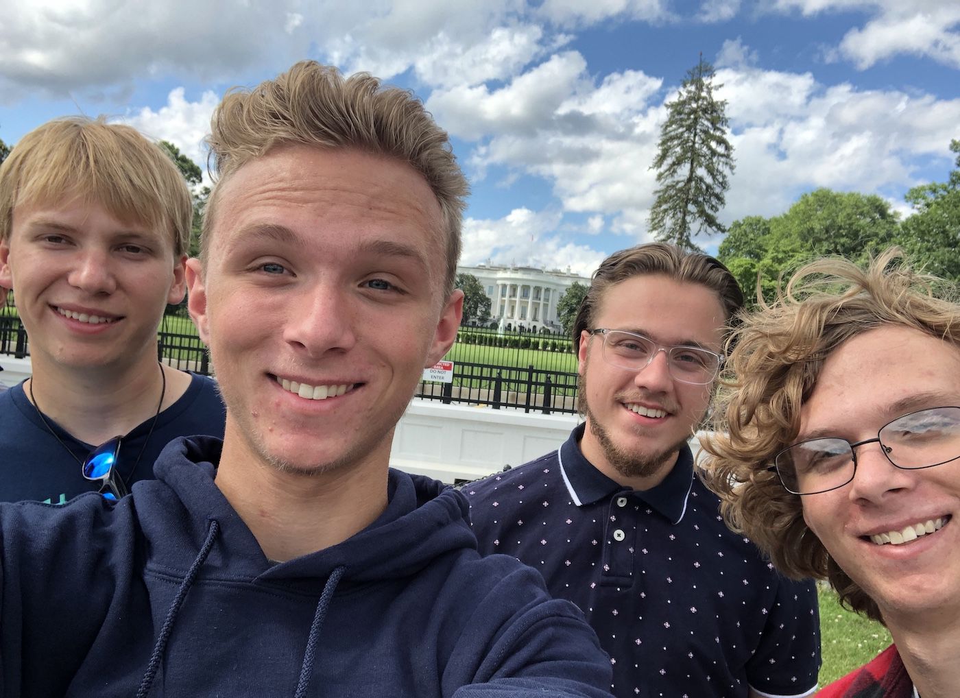 SPARK Leaders In D.C. - White House In Background